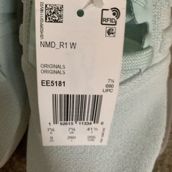 ADIDAS NMD_R1 mint sneakers - Picture 2 of 4
